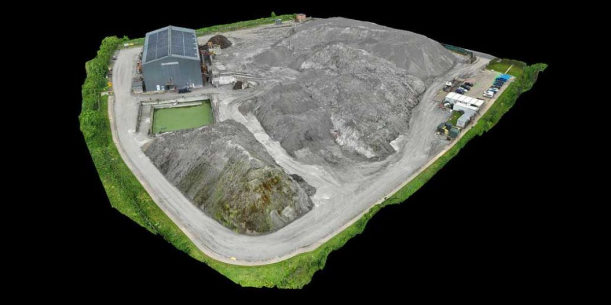 3D model of a stockpile